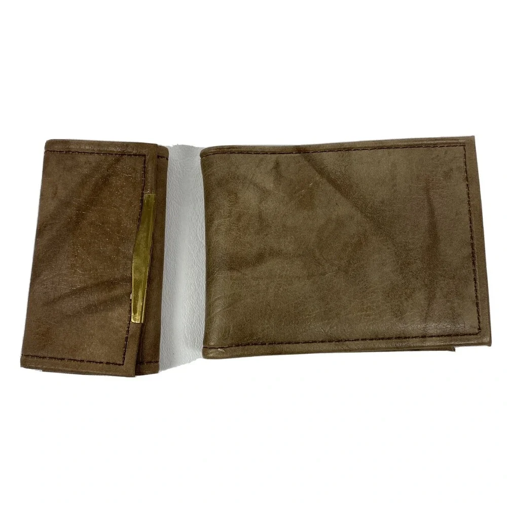 Union Carbide Wallet and Key Pouch Gift Set Pleather Vintage 1977